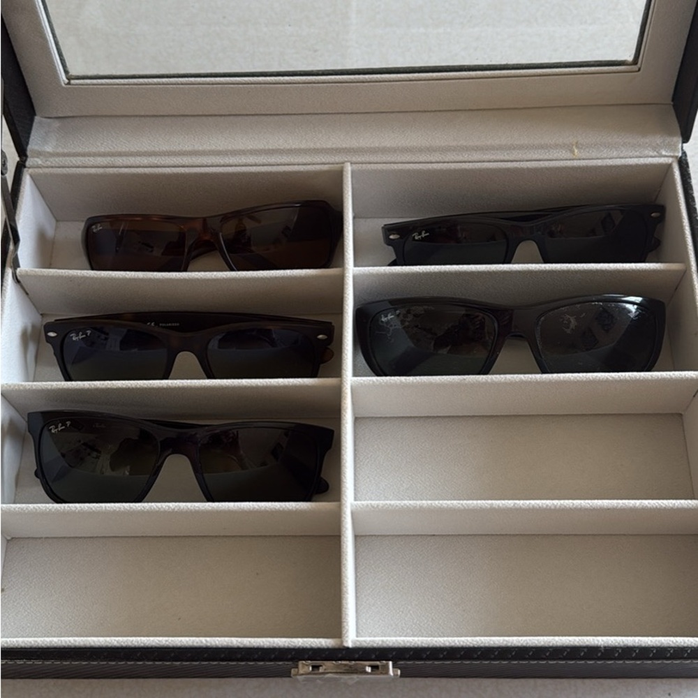 Ray-Ban Classic Black and Brown Sunglasses Collection